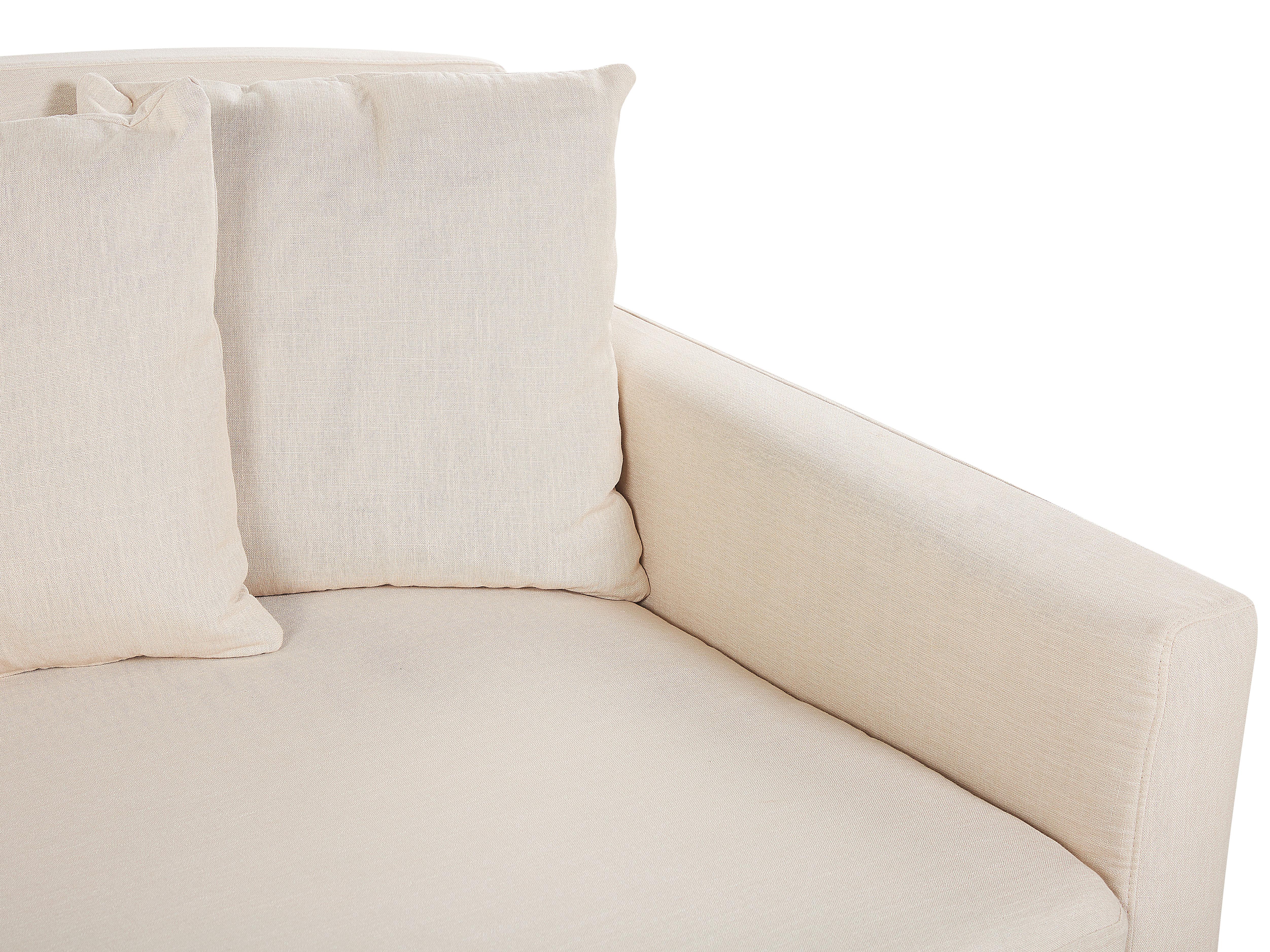 Hoes voor driezitsbank GILJA Beige