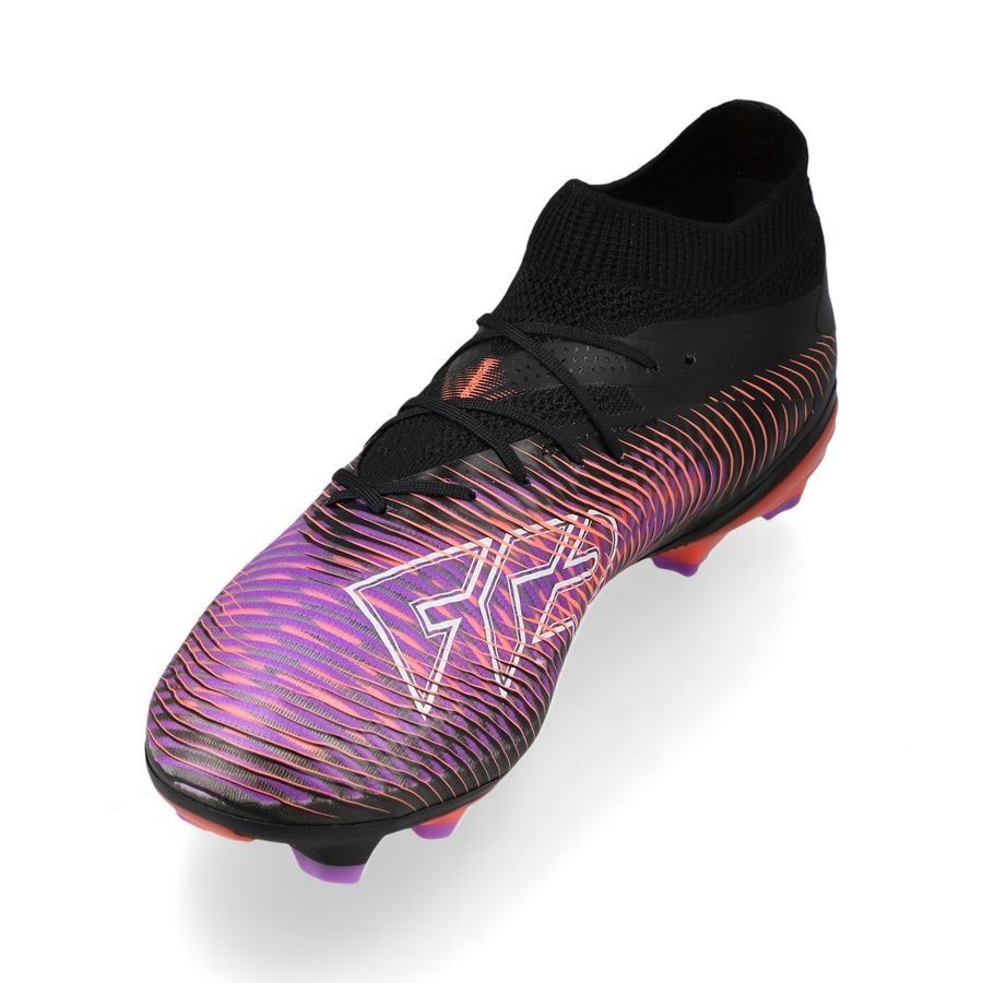 PUMA Future 8 Pro FG/AG Unlimited - Noir/Blanc/Glowing Red Femme
