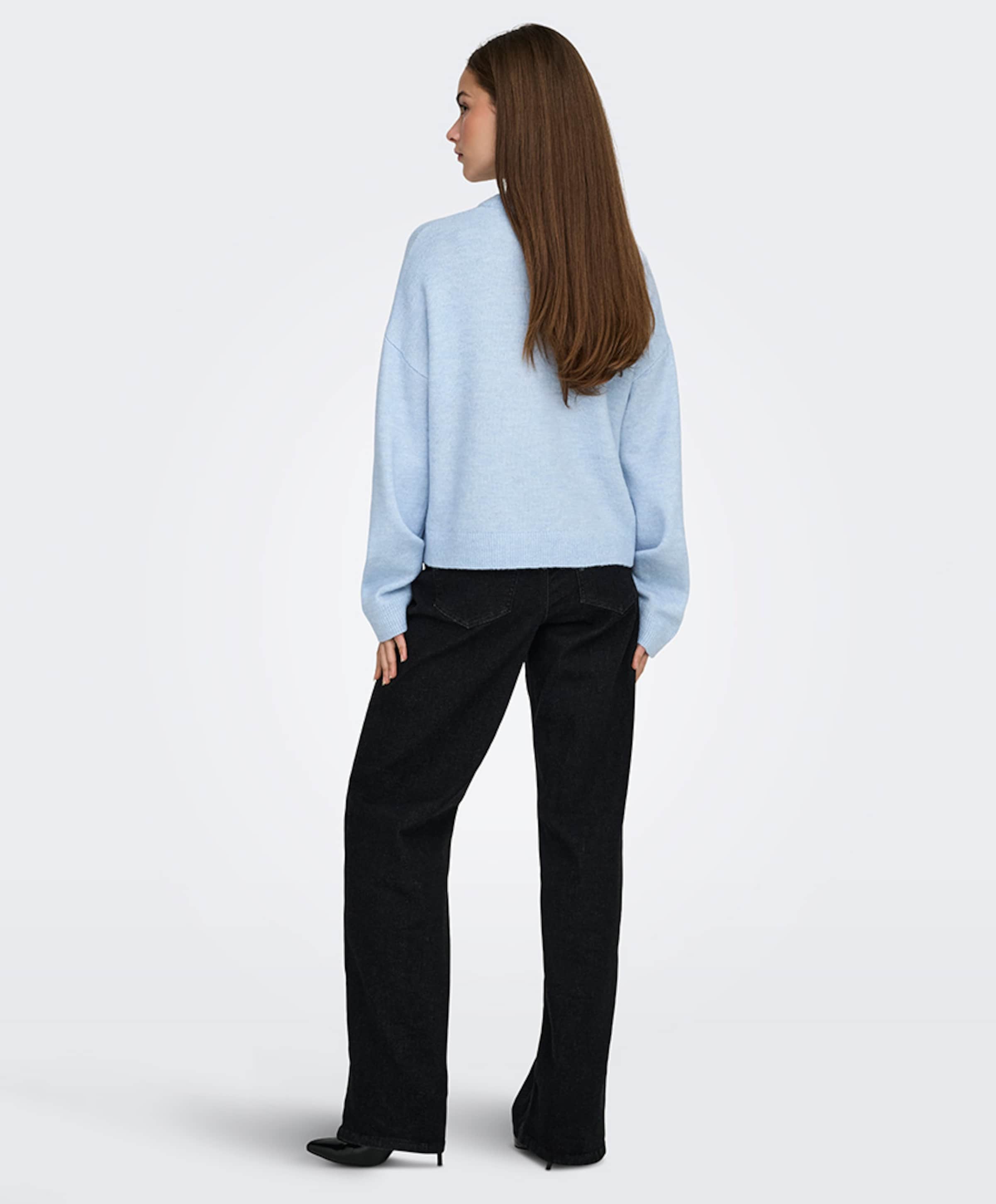 Only Dames trui blauw
