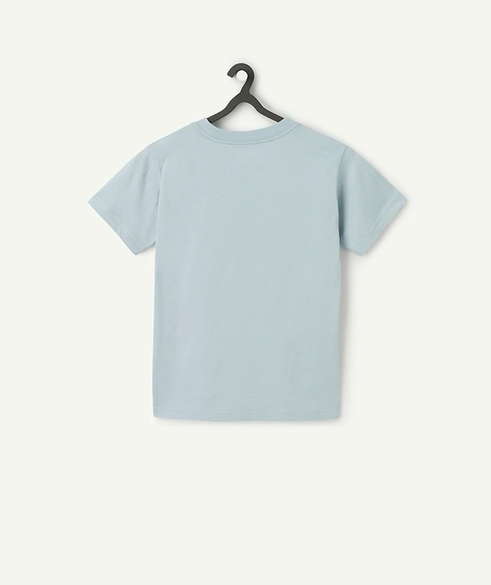 VANST-SHIRT MANCHES COURTES PRINT BOX 2.0 BLEU AVEC MOTIF