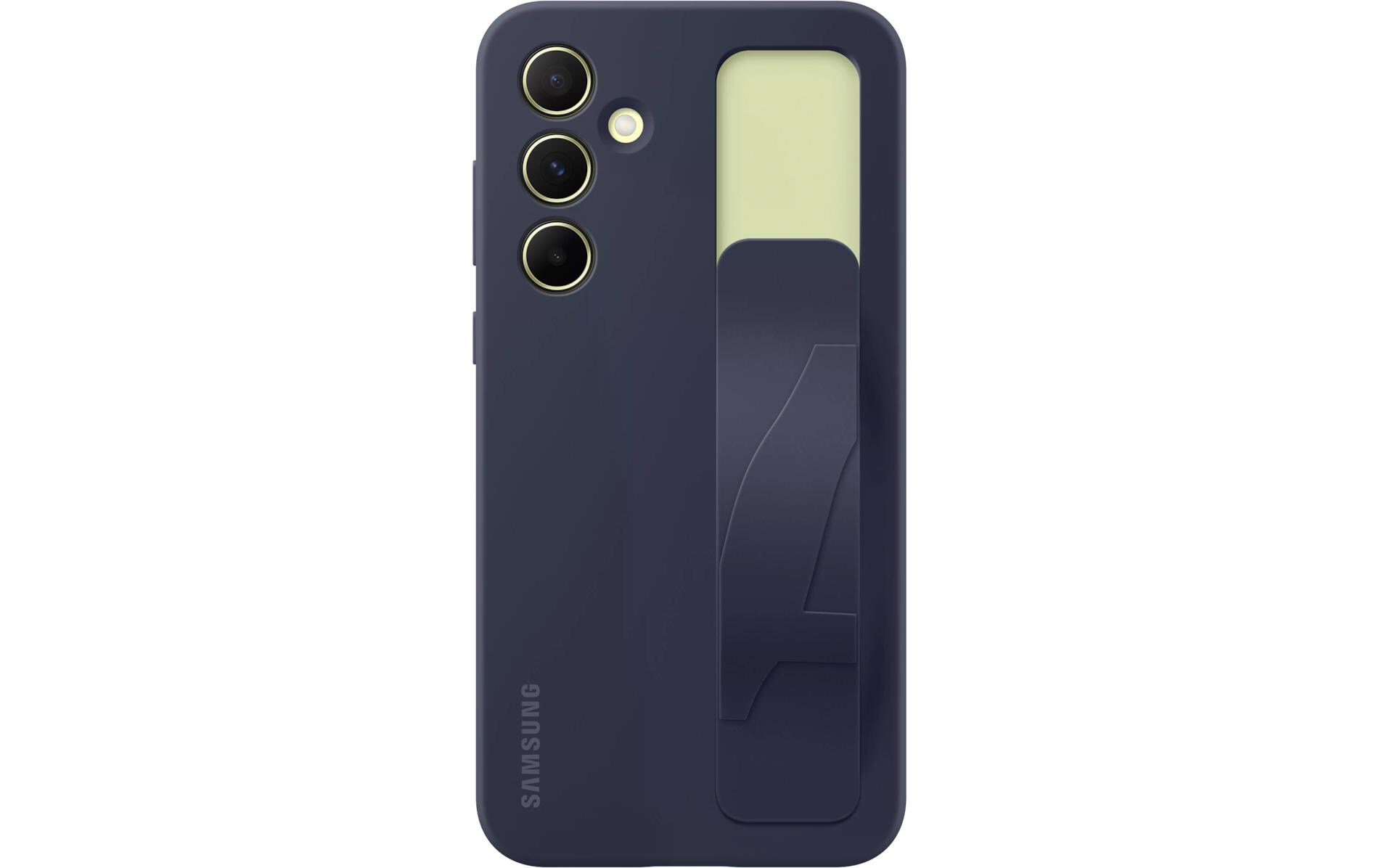 Back Cover Standing Grip Galaxy Galaxy A55 5G SchwarzSchutzhülle mit Standfunktion für das Samsung Galaxy A55 5G