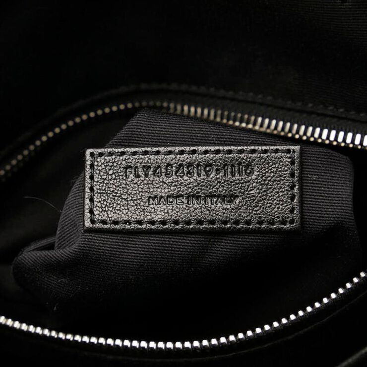 Yves Saint Laurent Vintage Yves Saint Laurent Backpack Black