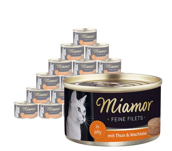 Miamor Nassfutter für Katzen Feine Filets in