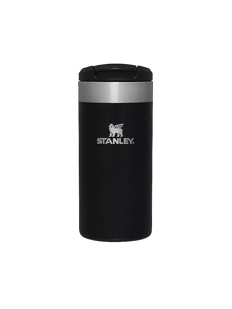 STANLEY Isolierflasche - Thermosflasche AEROLIGHT Mug 0,35l Cream Black Metallic schwarz