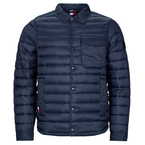 Tommy Hilfiger - PACKABLE SHIRT JACKET - Marine