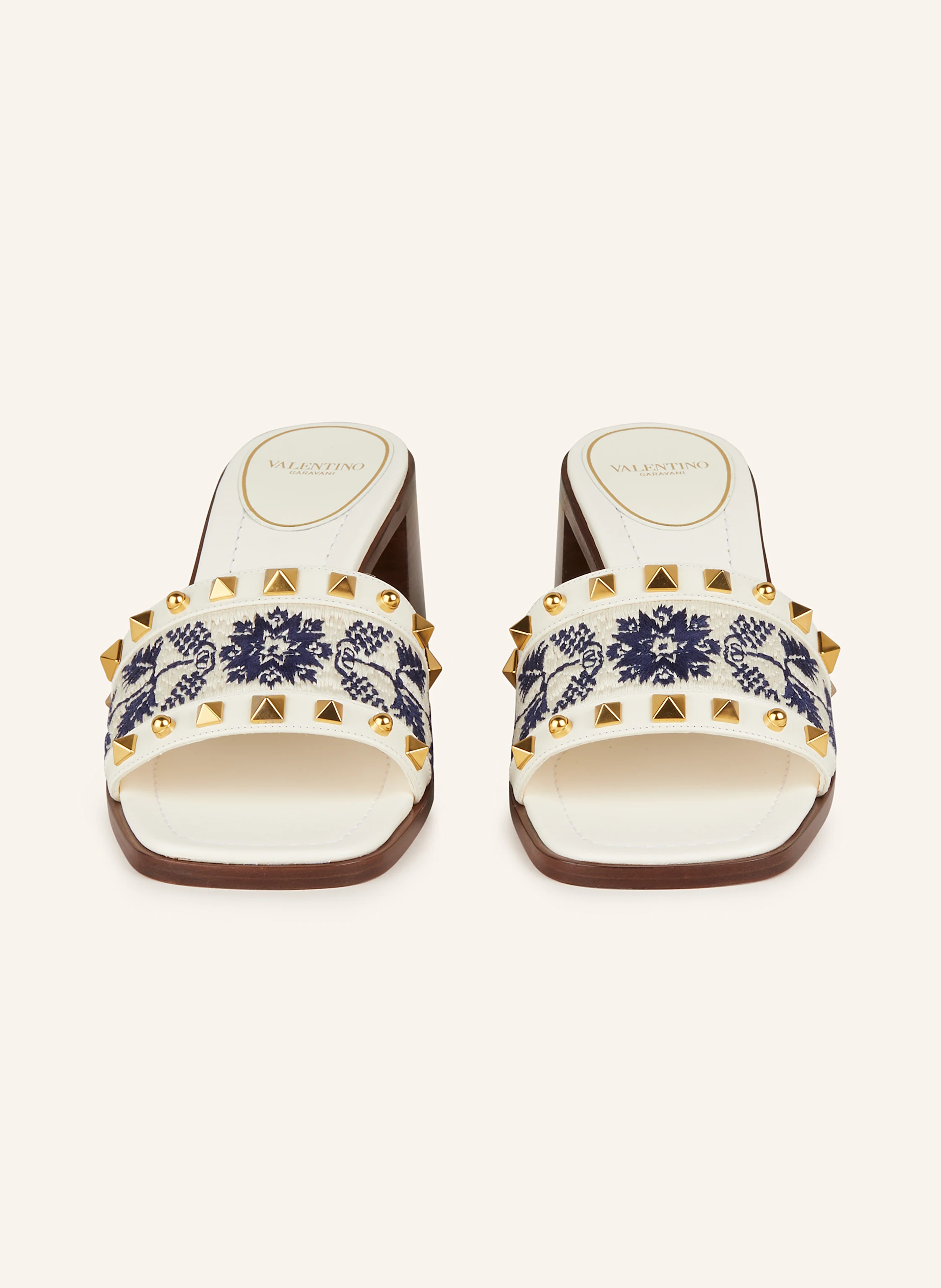 VALENTINO GARAVANI Mules mit Nieten