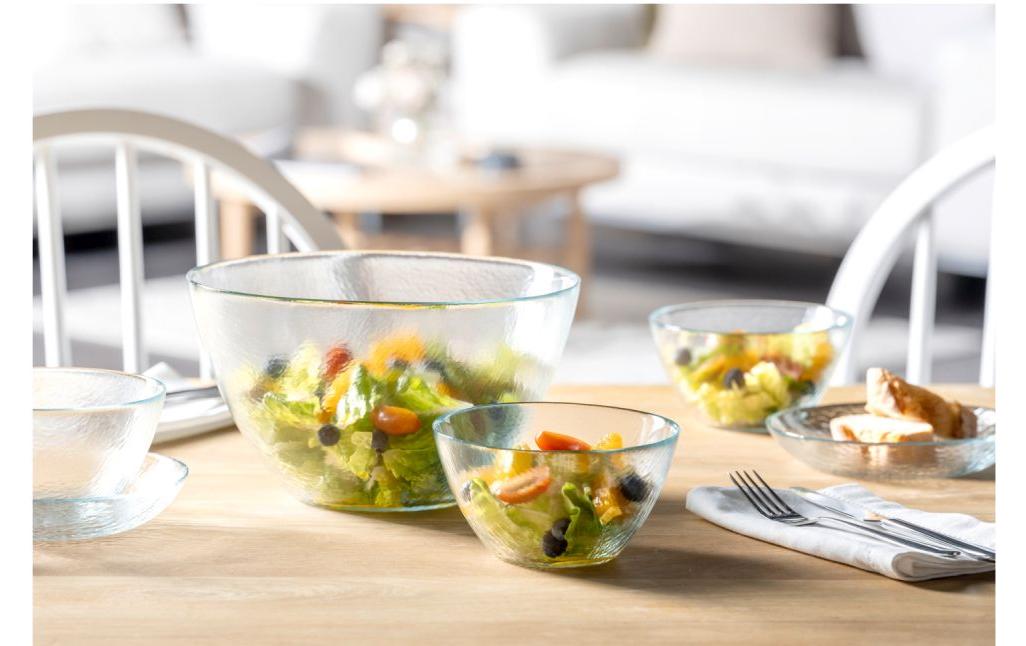 Schale Attivo 6 Stück, TransparentSchalen Set