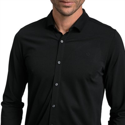 Chemise à manches longues homme Signature NOIR BENSON & CHERRY