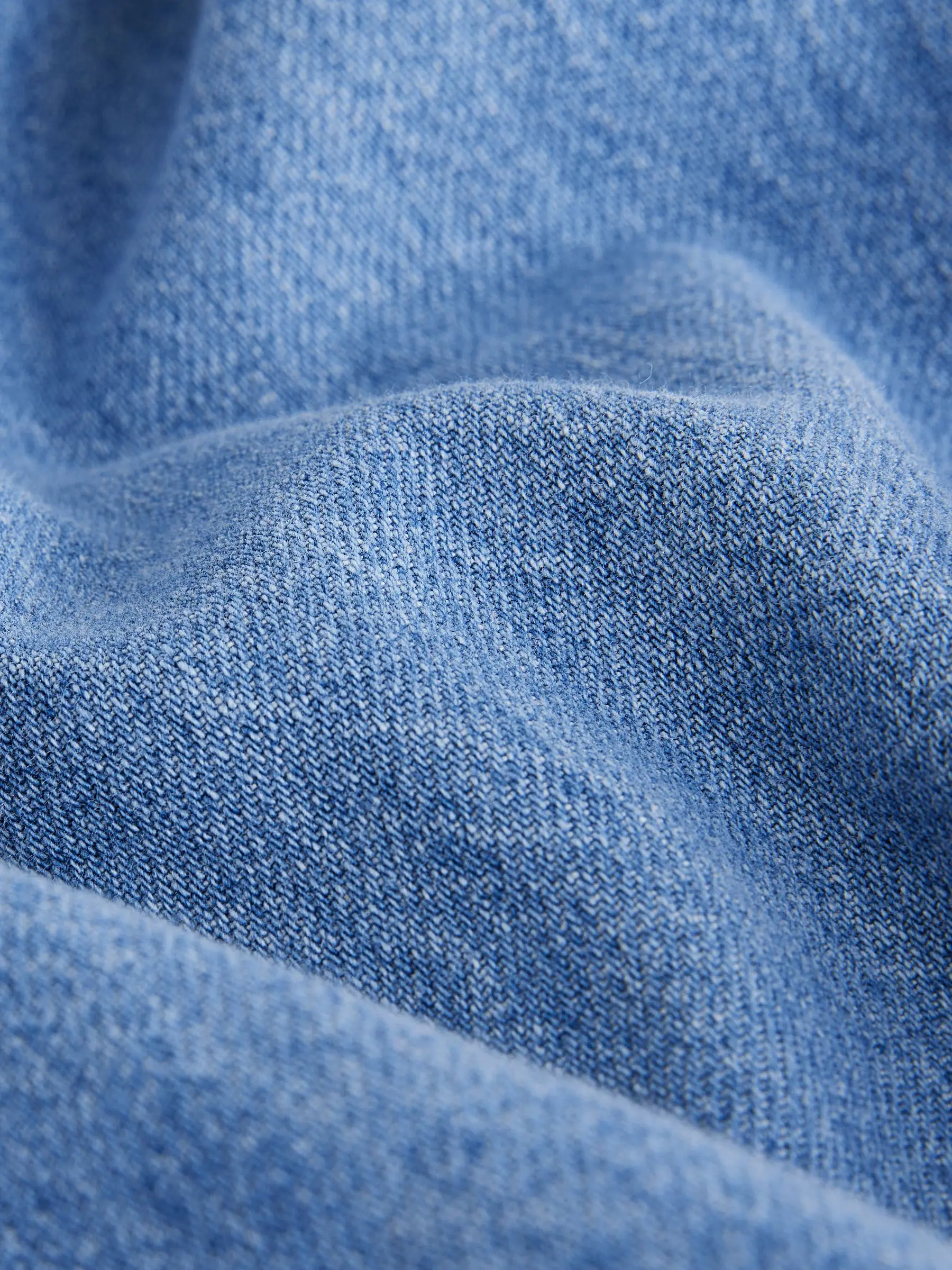Normaal blauw - Oversized denim overhemd