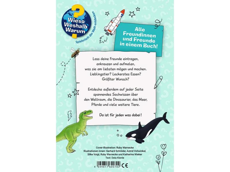 Ravensburger Kinder-Sachbuch WWW Meine Schulfreunde Freundebuch mit Sachwissen