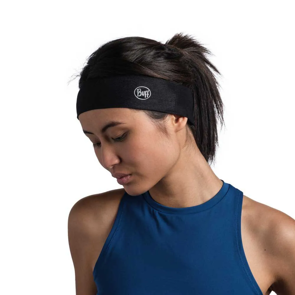 Faixa de cabeça Buff® Coolnet UV Slim Solid