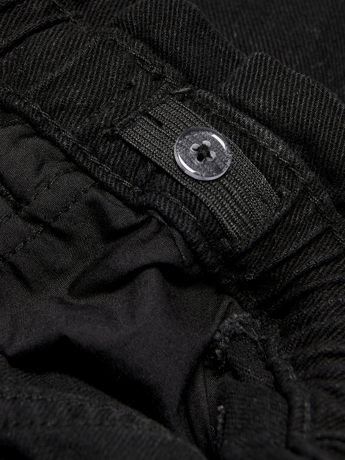 KONOVA Hohe Taille Karotte Jeans Black