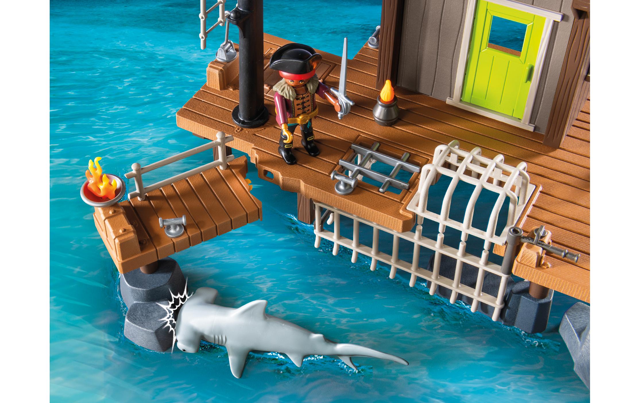 Pirates Piratenhafen mit Seeräuber-Gefängnis 71792Spielfiguren-Set