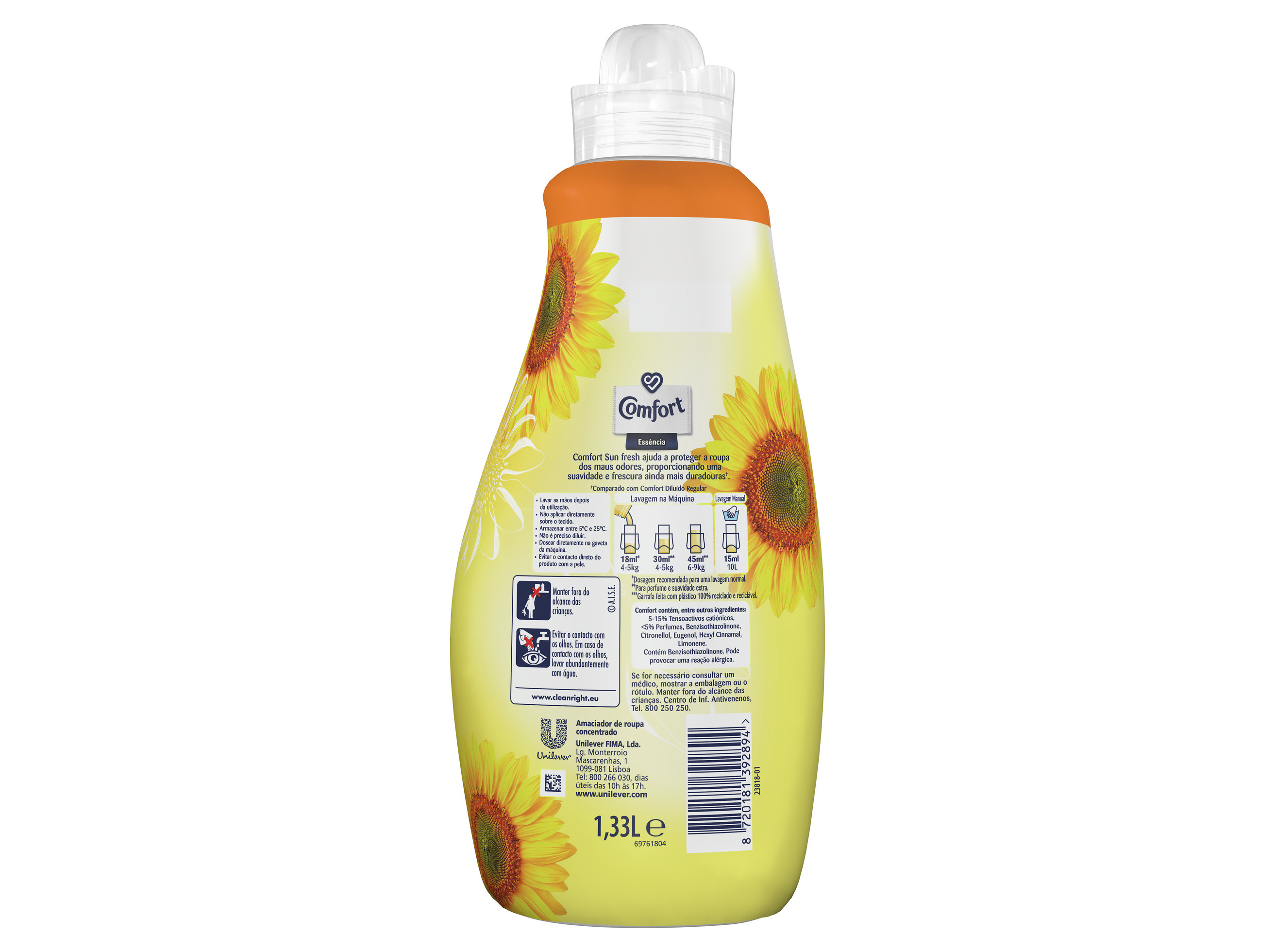 AMACIADOR CONCENTRADO COMFORT ESSÊNCIA SUNFRESH 74 DOSES