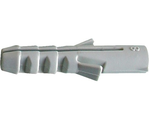 Nylon deuvels 8 mm, 50 stuks