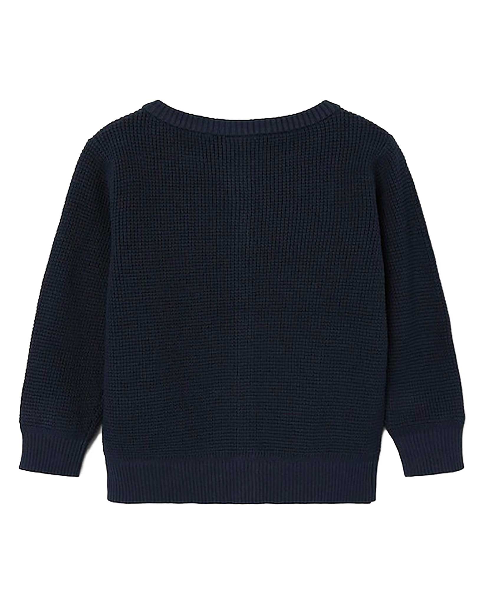 Strickjacke NMMFASAL COTTON in dark sapphire