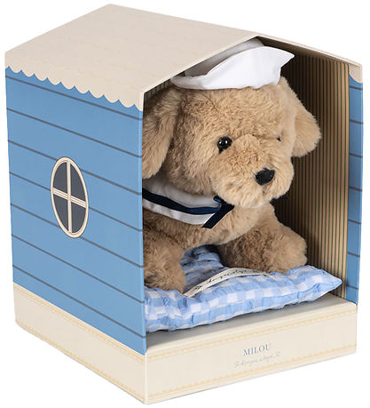 Konges Sløjd Kuscheltier - Milou der Welpe - 21,5 cm - Multi