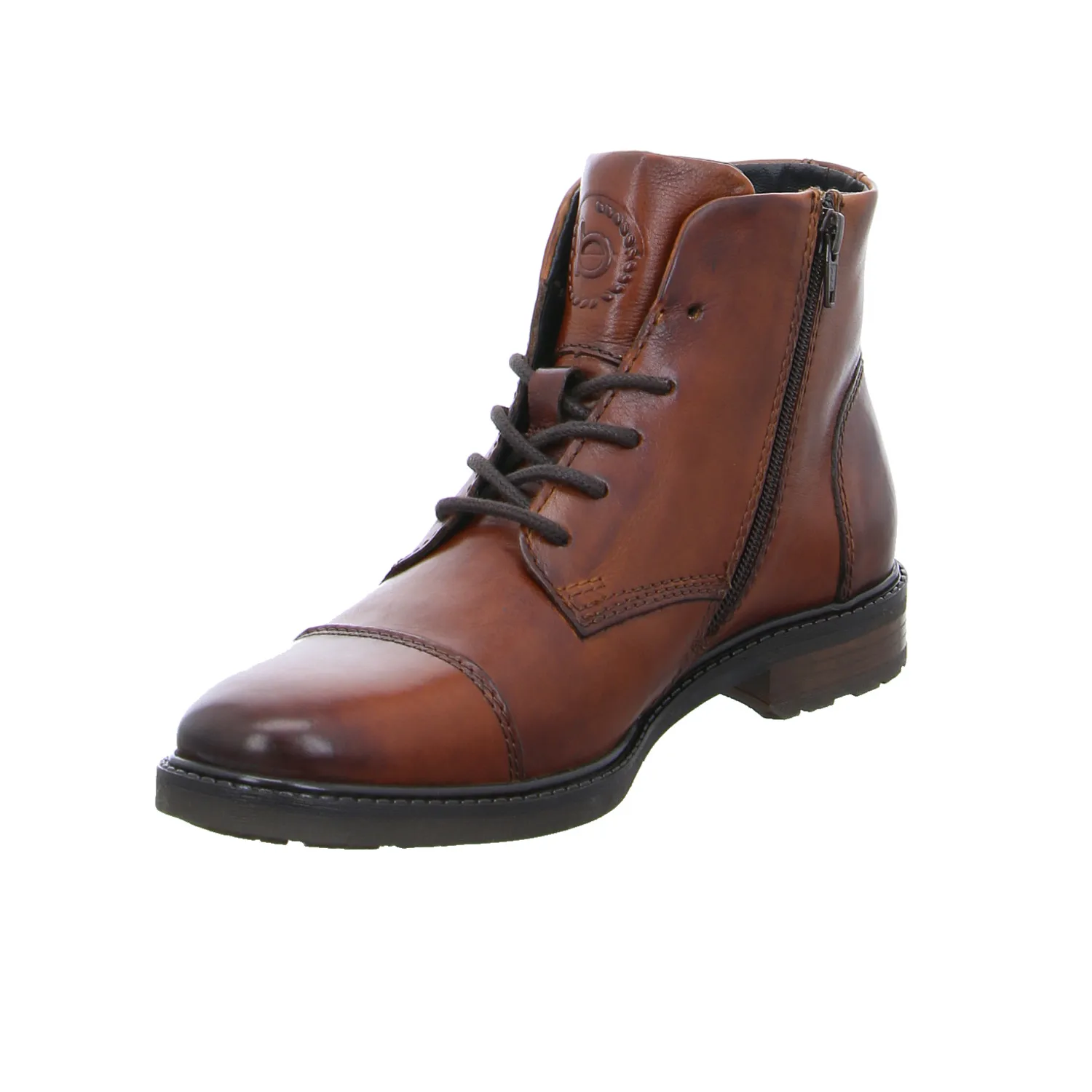 BUGATTI SHOES Winter-Boots Cognac Leder
