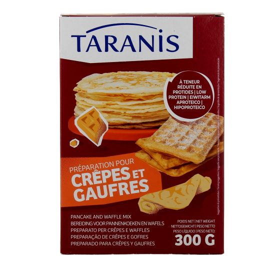 Taranis - Préparation pour crêpes & gaufres hypoprotidique