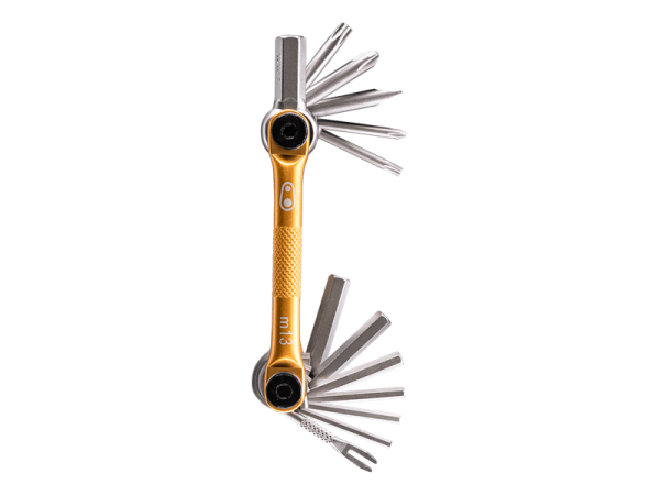 Crankbrothers M13 Gold Foldeværktøj, 13 Funktioner