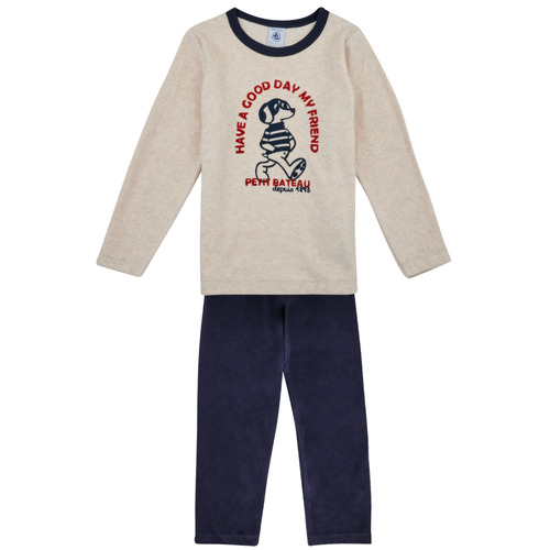 Petit Bateau - LICO - Gris / Marine