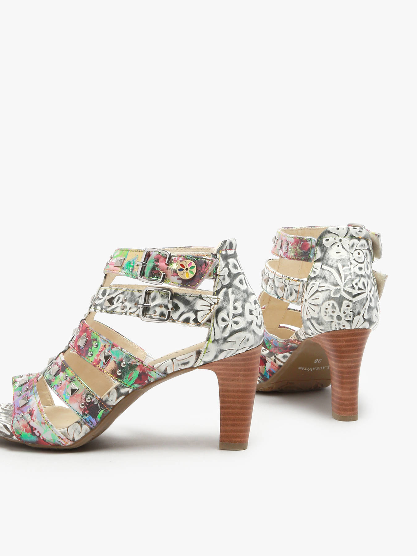 Sandales  talon en cuir LAURA VITA