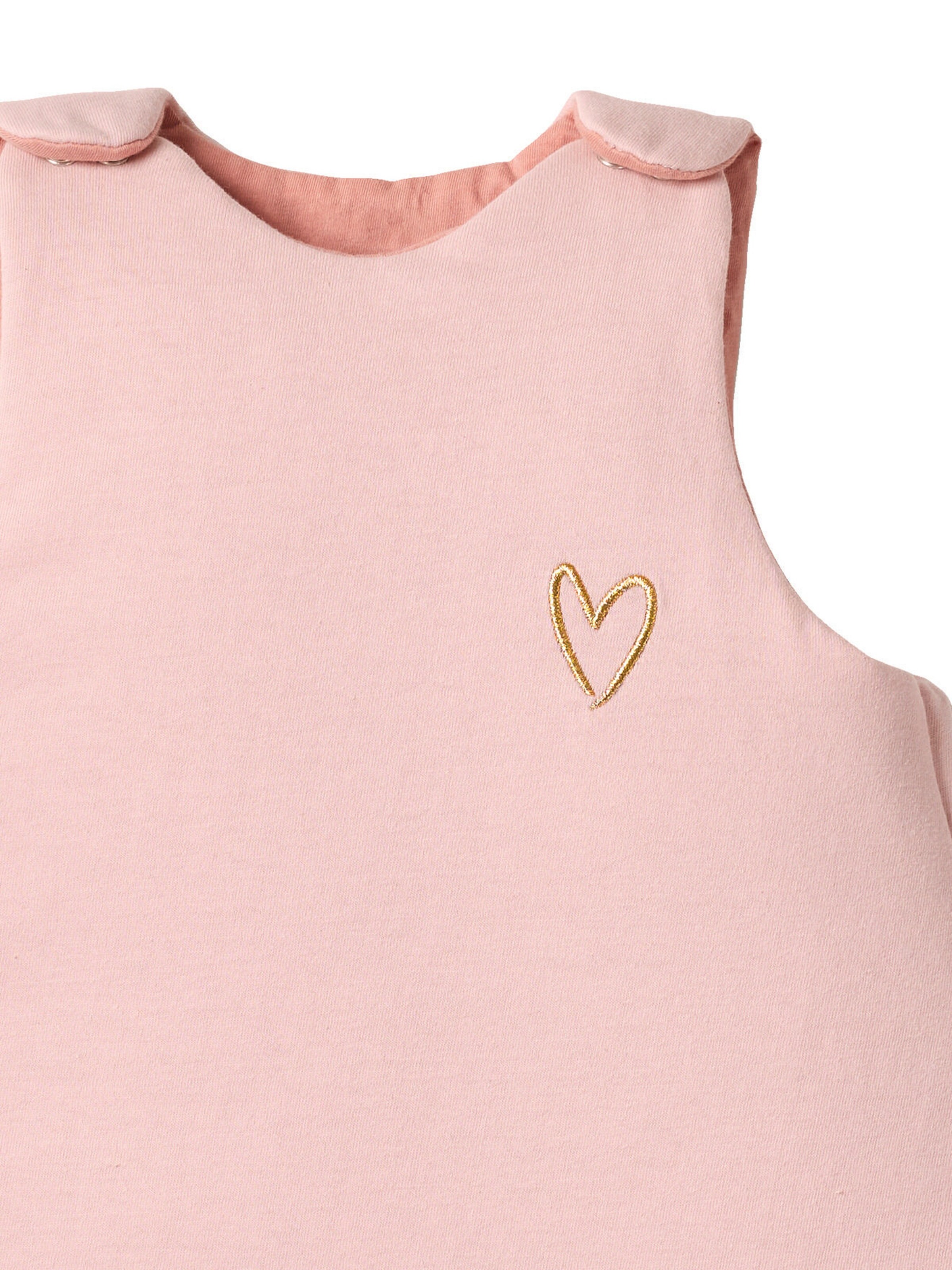 Vertbaudet Ärmelloser Baby Schlafsack ANNECY rosa