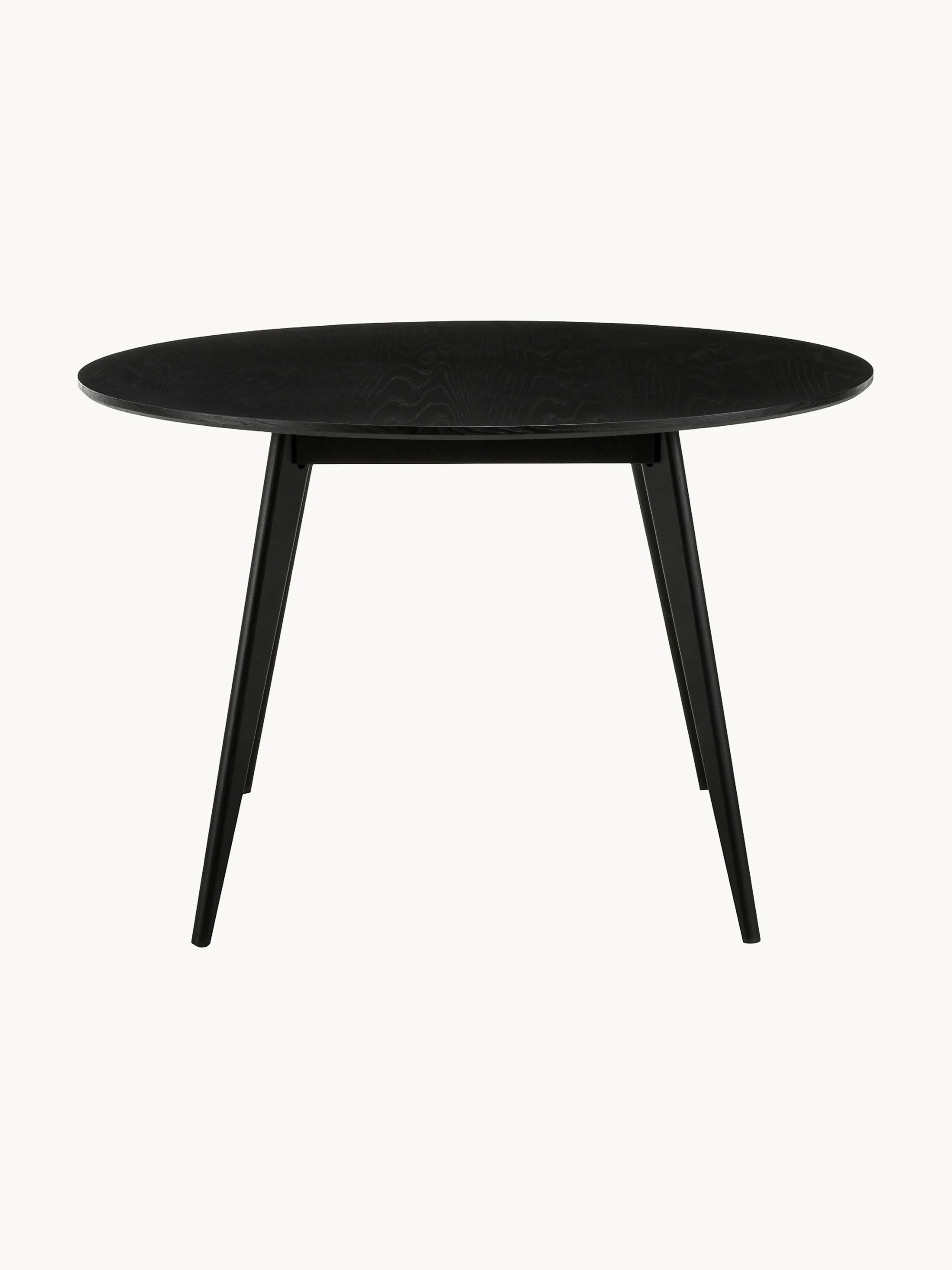 Ronde eettafel Yumi van rubberhout, Ø 115 cm