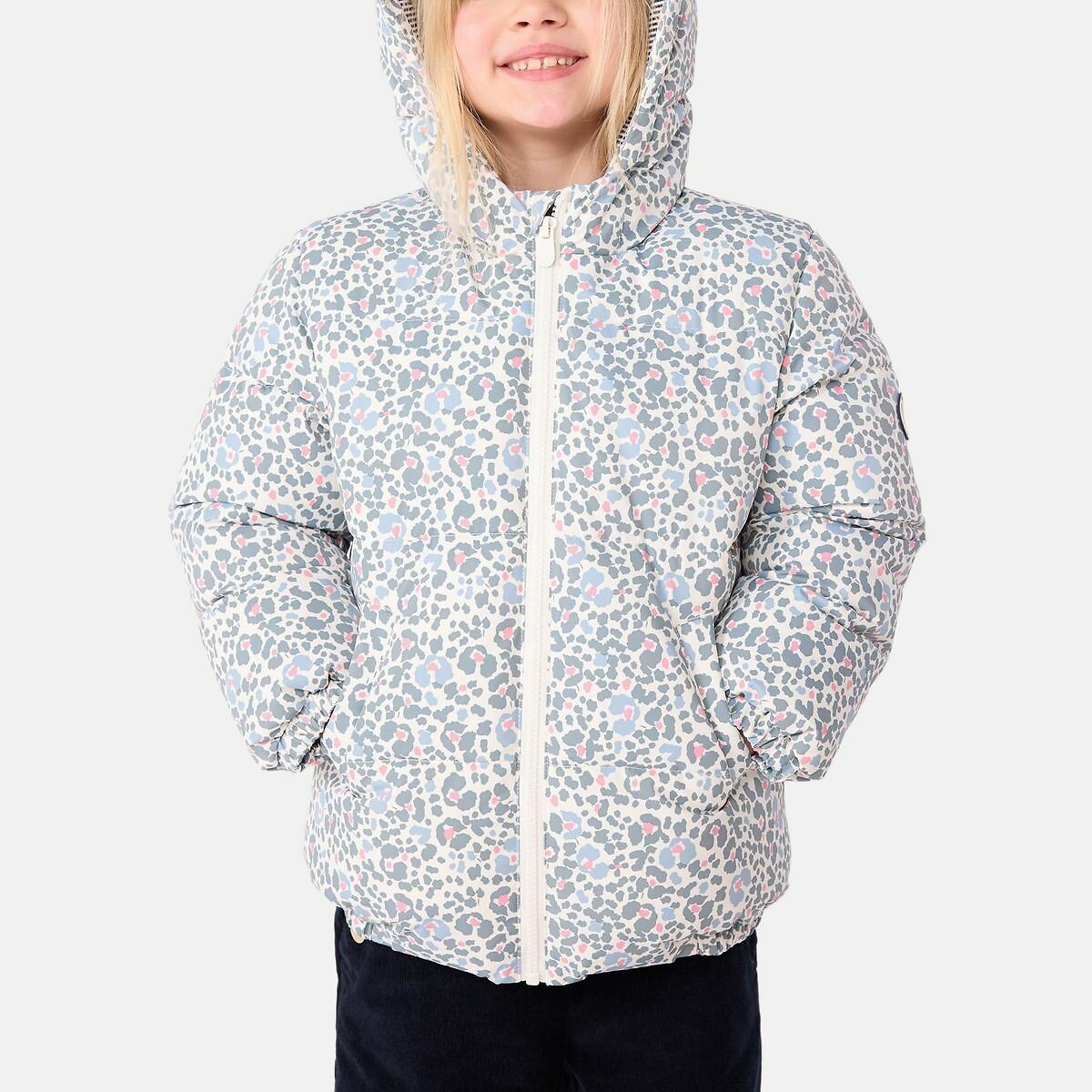 PETIT BATEAU<br>Jaqueta de penas com capuz