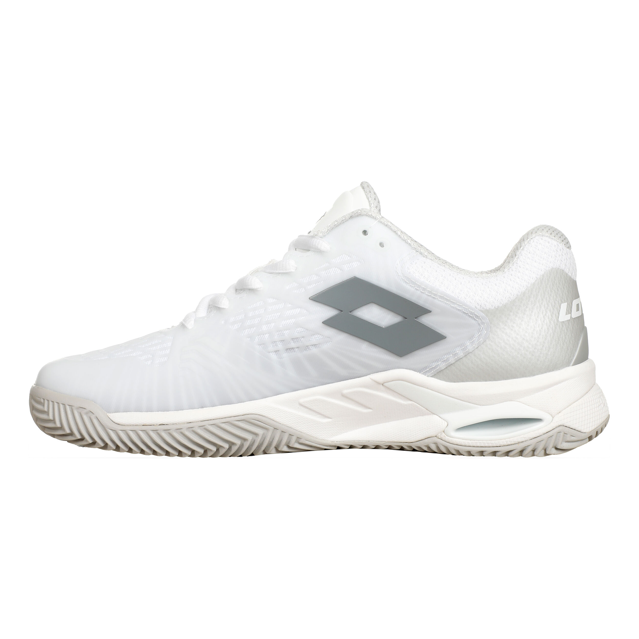 Lotto Mirage 100 II Chaussure Terre Battue Femmes - Blanc , Gris