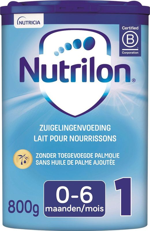 Nutrilon 1 Zuigelingenmelk Baby 0-6 maanden Flesvoeding 800g