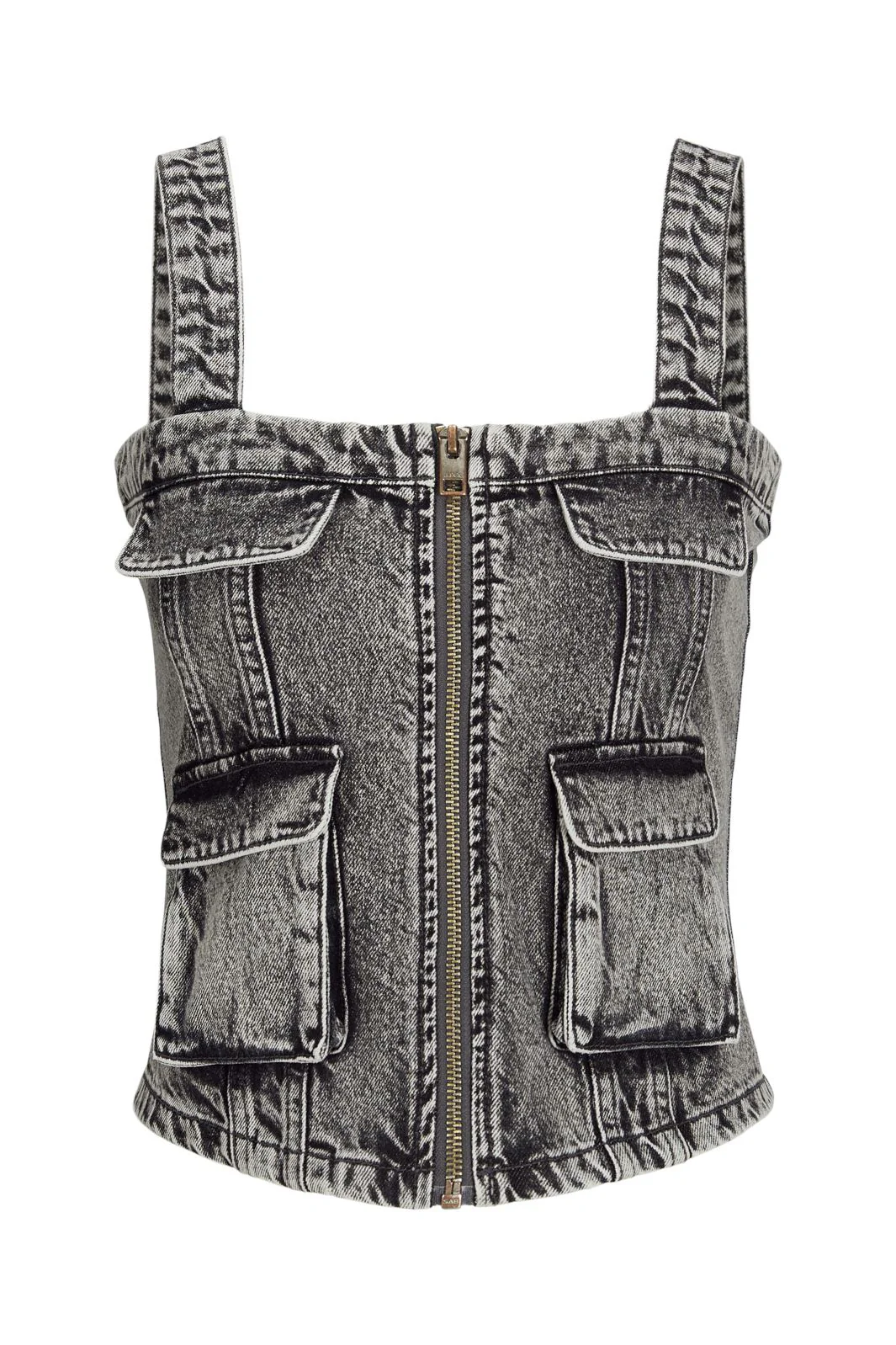 Jjxx Jxcarolyn Cargo Denim Top