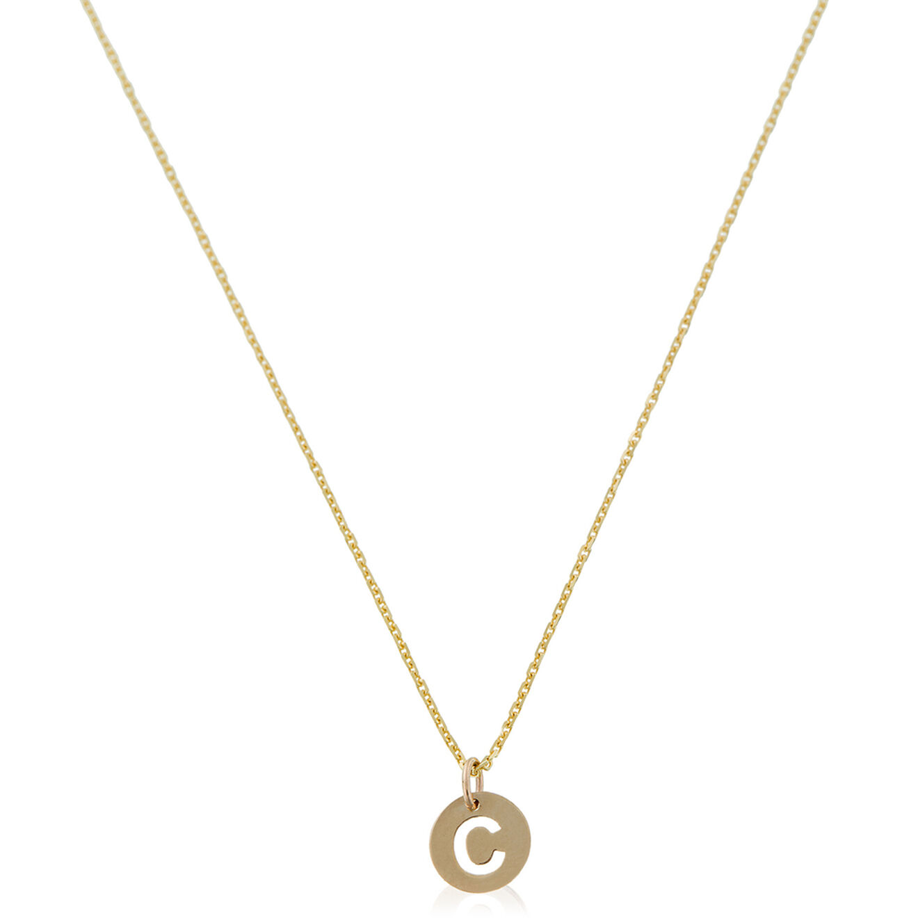 Instant d'Or Pendentif Lettre C or jaune
