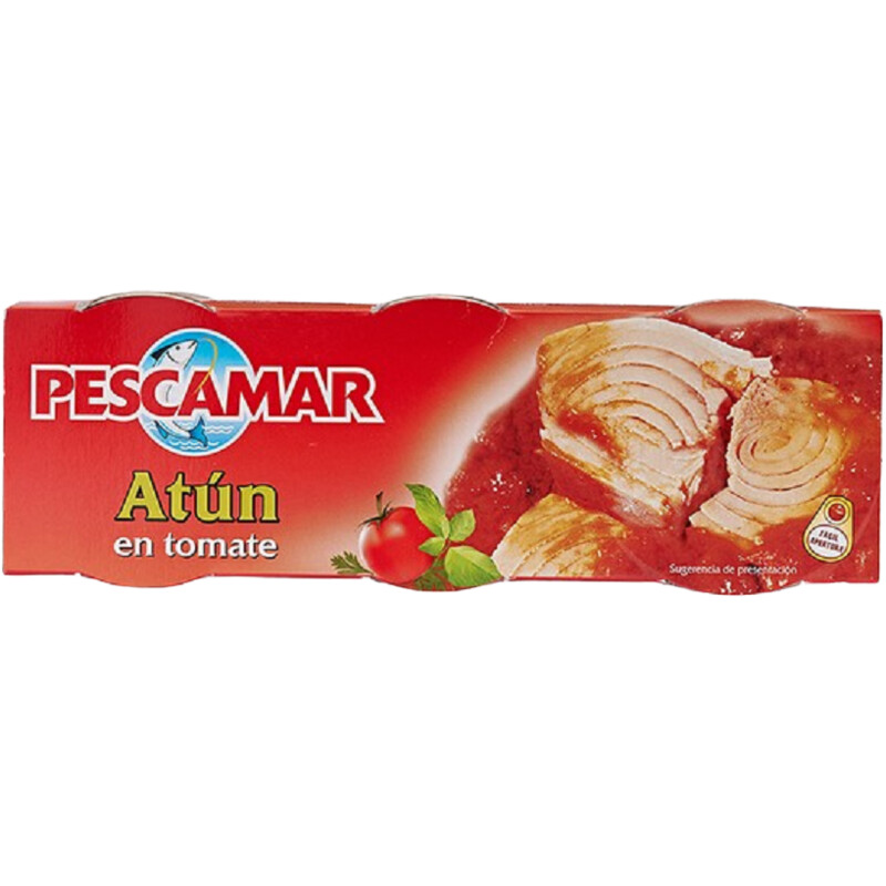 Pescamar Atun tonijn in tomatensaus 3 pack