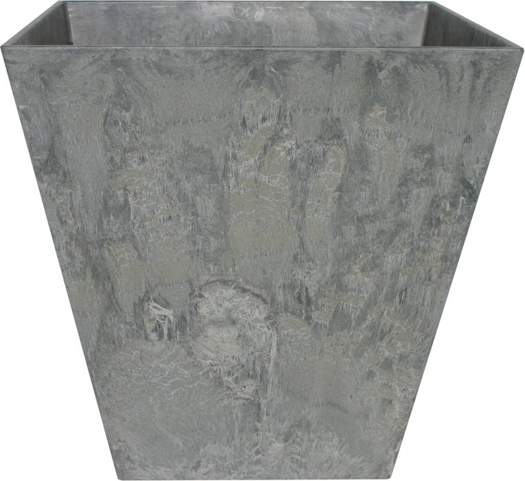 Artstone plantenbak Ella 35 x 35 cm grijs
