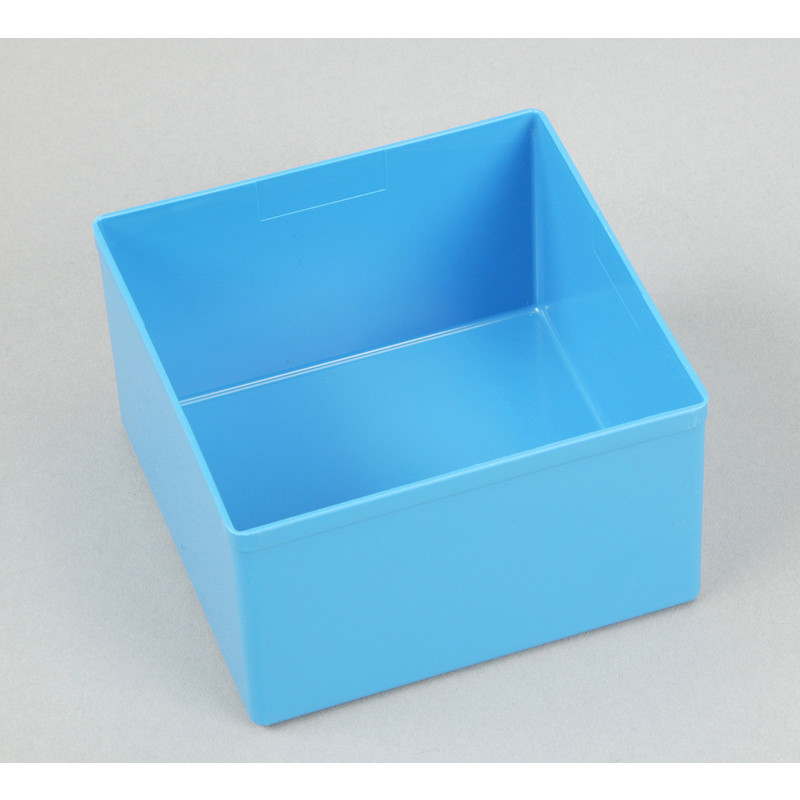 Kunststof inzetbak 63mm hoog 108x108x63mm