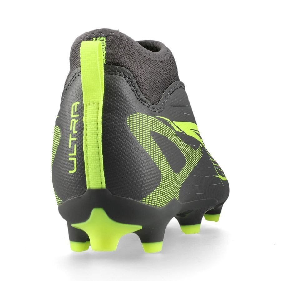PUMA Ultra 5 Match   Laceless FG/AG Audacity - Matte Aged Silver/Jaune/Argenté Enfant