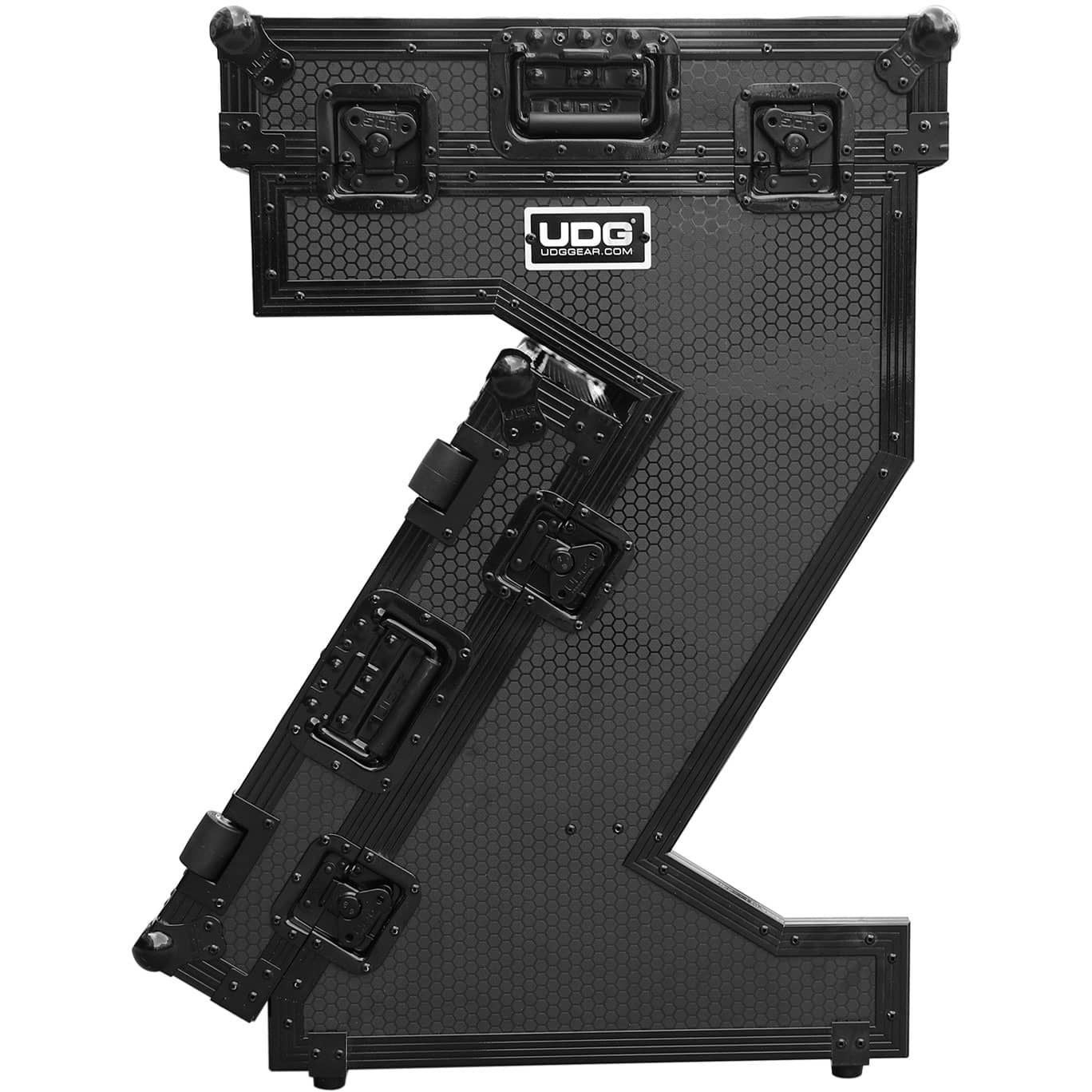 UDG Ultimate Flight Case Portable Z-Style DJ Table Plus koffer en standaard voor DJ-gear