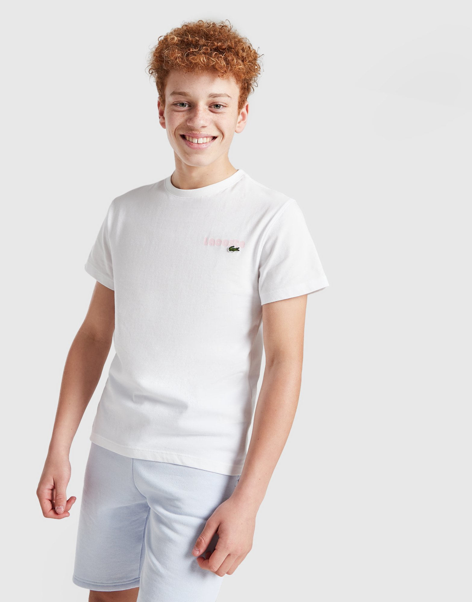 Lacoste T-shirt Back Stack Logo Junior