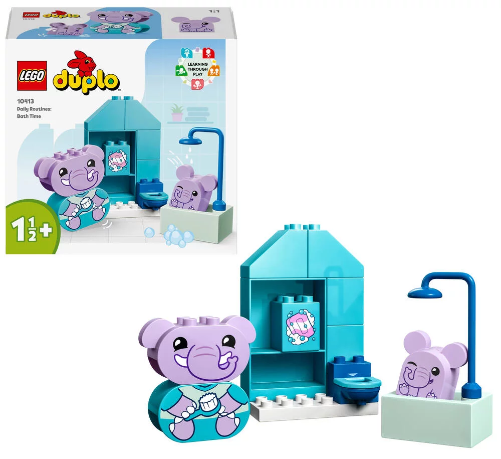 LEGO®DUPLO®MES 1ERS PAS 10413 - MES RITUELS QUOTIDIENS - LE BAIN