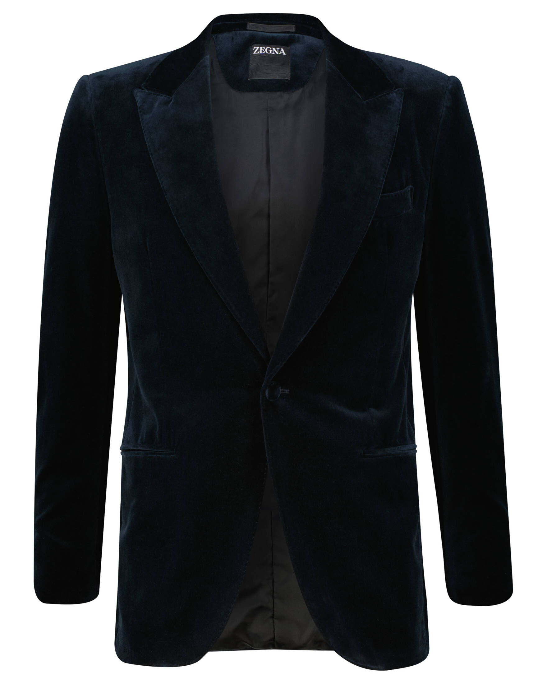 Zegna| Herren Samtsakko PURE COTTON VELVET EVENING JACKET
