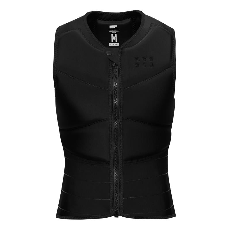 Mystic Star Impact Vest F/zip - Women - 2024 Black
