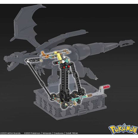 MEGA Pokémon Motion Charizard figur byggesæt