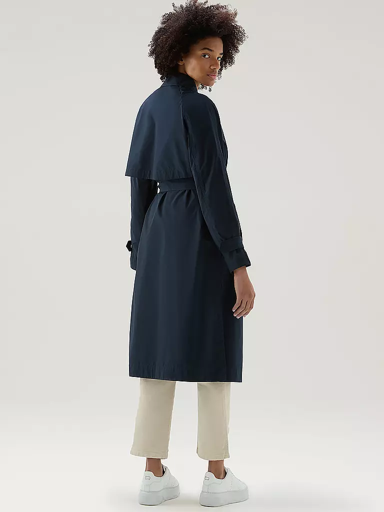 WOOLRICH Trenchcoat dunkelblau