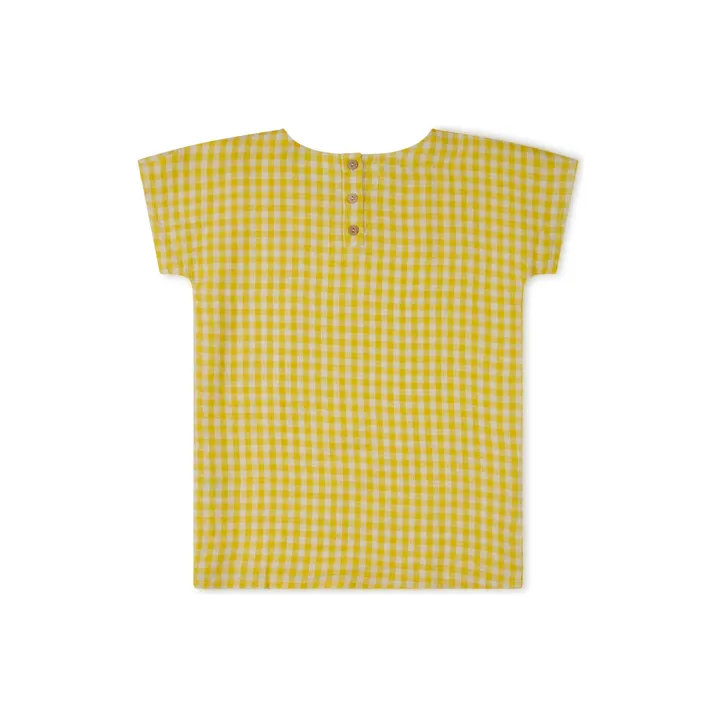 Matona T-Shirt Vichy Lin | Jaune