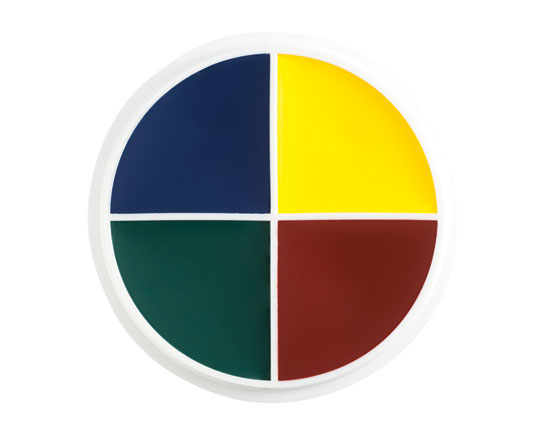 Ben Nye - EW3 Pro Cuts & Bruises Wheel, 4er Palette, 1oz.
