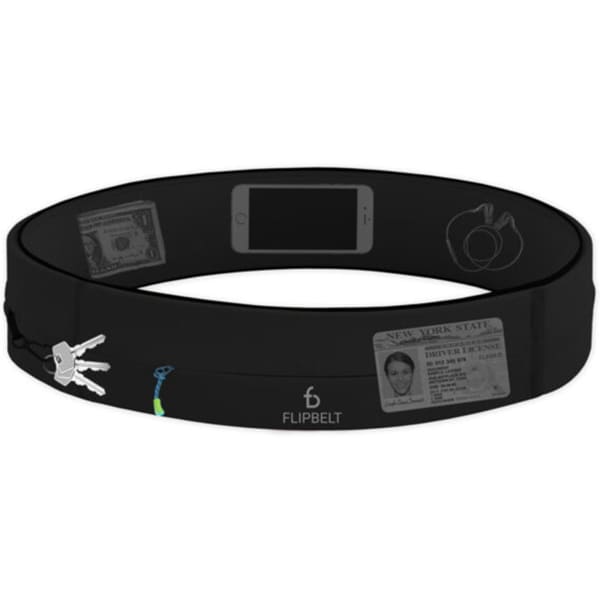 Brassard running ZIPPER BLACK 24 BLACK