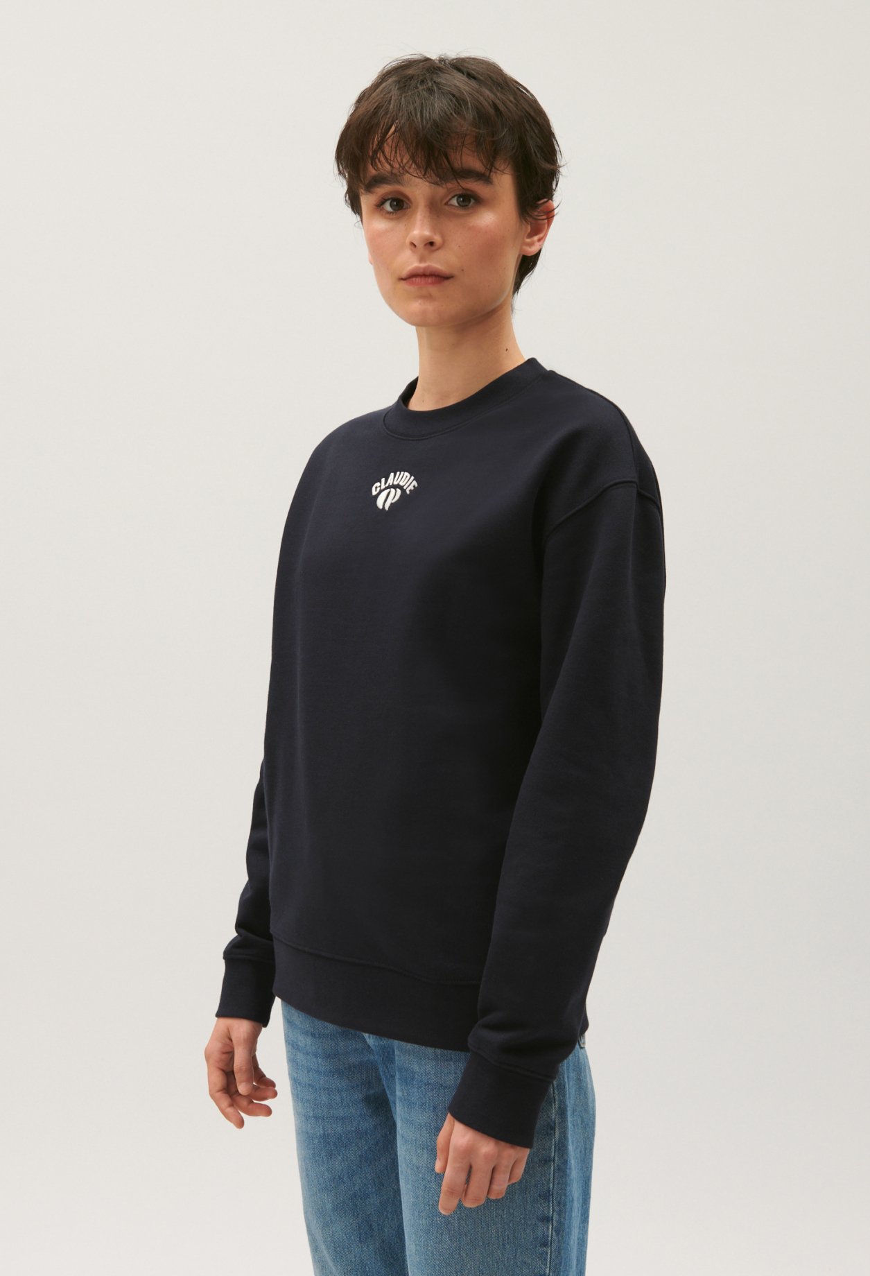 Sweatshirt bleu marine