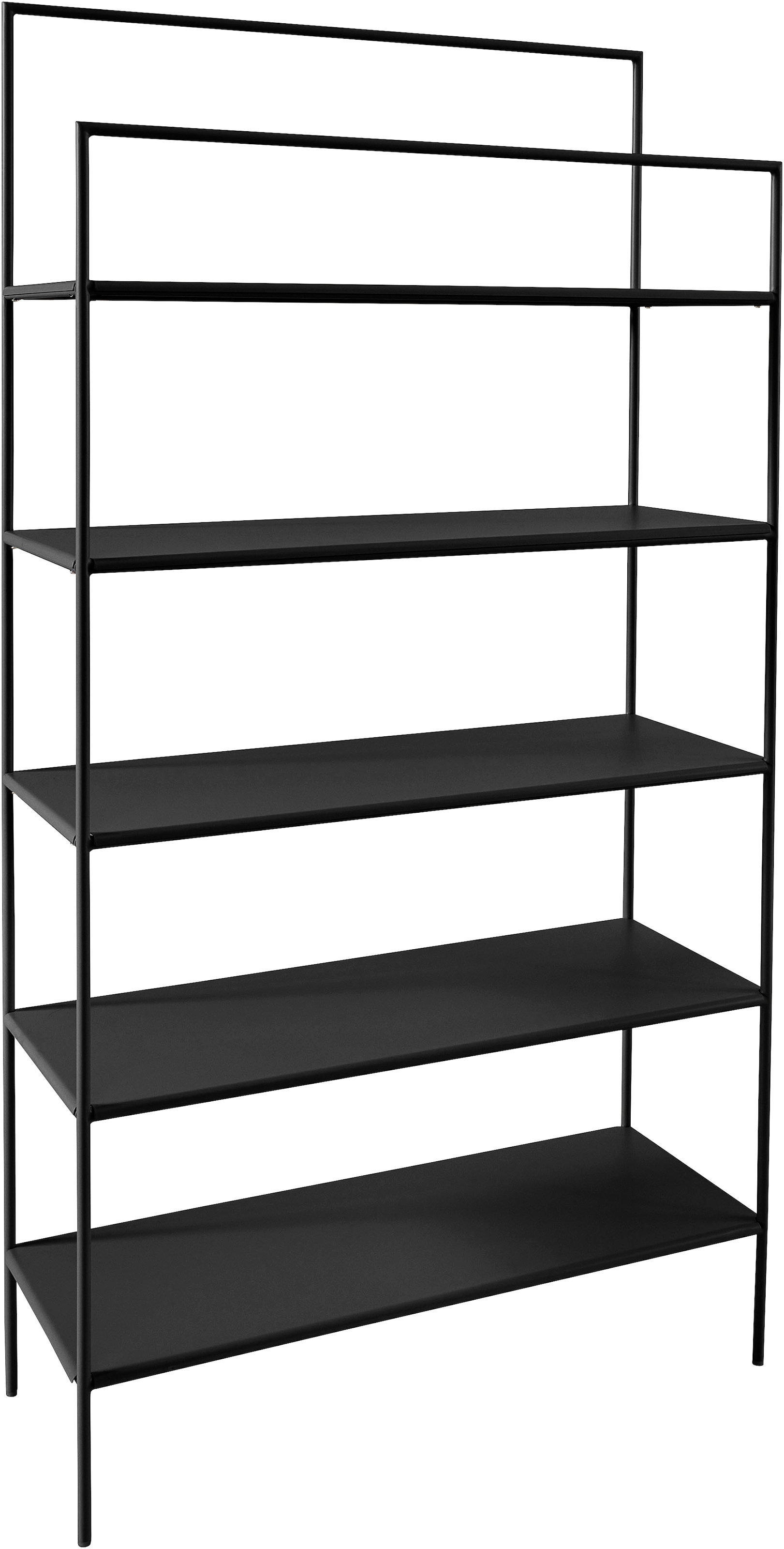 LeGer Home by Lena Gercke Mehrzweckregal »Alimo« minimalistisches Design, Metallgestell, 4 Ablageflächen, Breite 80 cm