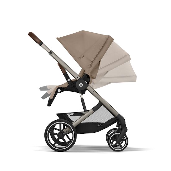 Poussette Balios S Lux 2   Châssis Taupe - Almond Beige        de               CYBEX